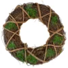 13" Twig & Moss Wreath -Chic Furniture Store 810574672