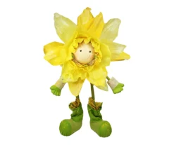 Northlight Sunflower Girl Standing Tabletop Decor