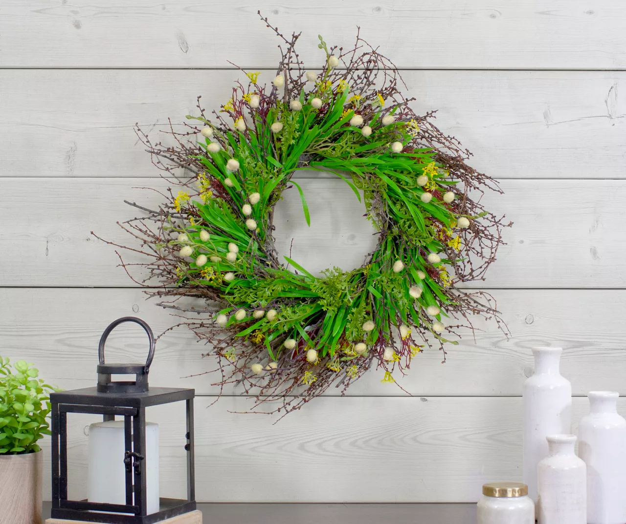 18" Burrs & Brush Wreath 4 18" Burrs & Brush Wreath - Image 2