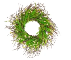 18" Burrs & Brush Wreath