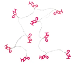 Northlight Flamingo LED Fairy Light Set, 10-Lights -Chic Furniture Store 810575973 3