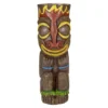 16" Fire Tiki Solar Garden Statuary -Chic Furniture Store 810575981