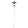 61" Brushed Copper Half Moon Oil Patio Torch -Chic Furniture Store 810575989
