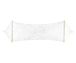 Northlight White Lattice Macrame Single Hammock