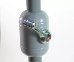 Northlight 9' Ford Blue & White Tilt Market Patio Umbrella -Chic Furniture Store 810576019 2