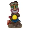 13.75" Tiki & Crab Solar Garden Statuary -Chic Furniture Store 810576023
