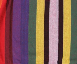 Northlight Stripe Woven Single Brazilian Hammock 7 Northlight Stripe Woven Single Brazilian Hammock -Chic Furniture Store 810576025 2