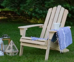 Northlight Adirondack Wood Outdoor Chair -Chic Furniture Store 810576043 1