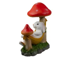 11.5" Rabbit In Hammock Garden Statuary 11 11.5" Rabbit In Hammock Garden Statuary -Chic Furniture Store 810576084 4