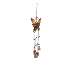 24" Butterfly & Bell Windchime -Chic Furniture Store 810576155 2