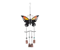 24" Butterfly & Bell Windchime -Chic Furniture Store 810576155 3