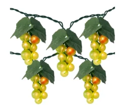 Northlight Green Grape Mini Light Set, 5-Count