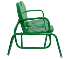 Northlight Green 2-Person Metal Glider Bench -Chic Furniture Store 810576211 3