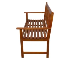 Northlight Light Brown Acacia Wood Patio Bench -Chic Furniture Store 810576214 3