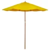 Northlight 9' Yellow Market Wood Patio Umbrella -Chic Furniture Store 810576292