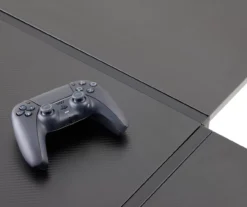 Black L-Shaped LED Gaming Desk With USB Charging -Chic Furniture Store 810582382 5 1