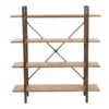 Medium Mango Open 4-Shelf Bookcase -Chic Furniture Store 810583046