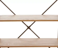 Medium Mango Open 4-Shelf Bookcase -Chic Furniture Store 810583046 3