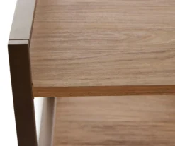 Medium Mango 2-Shelf Writing Desk -Chic Furniture Store 810583081 2