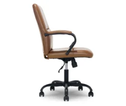 Camel Brown Vegan Leather Office Chair 16 Camel Brown Vegan Leather Office Chair -Chic Furniture Store 810583520 A2 2