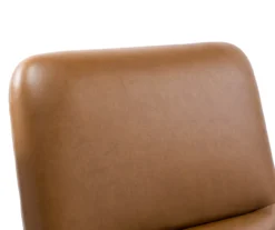 Camel Brown Vegan Leather Office Chair 19 Camel Brown Vegan Leather Office Chair -Chic Furniture Store 810583520 A8 3