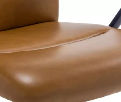 Camel Brown Vegan Leather Office Chair 21 Camel Brown Vegan Leather Office Chair -Chic Furniture Store 810583520 A8 5