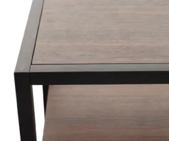 Walnut Chevron 2-Door Storage Cabinet 19 Walnut Chevron 2-Door Storage Cabinet -Chic Furniture Store 810584249 2