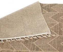 Jani Brown Chevron Outdoor Area Rug, (6' X 9') 6 Jani Brown Chevron Outdoor Area Rug, (6' X 9') -Chic Furniture Store 810586753 810586752 810586751 LawnNGarden Ecomm 090722 Roy A8 1