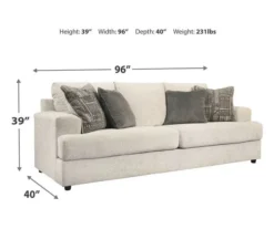 Soletren Stone Queen Sleeper Sofa -Chic Furniture Store 810587415 8 1