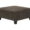 Signature Design By Ashley Navi Faux Leather Oversized Accent Ottoman