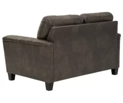 Signature Design By Ashley Navi Faux Leather Loveseat -Chic Furniture Store 810587444 4