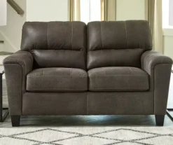 Signature Design By Ashley Navi Faux Leather Loveseat -Chic Furniture Store 810587444 6