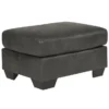 Signature Design By Ashley Bladen Faux Leather Ottoman -Chic Furniture Store 810587474 1 1