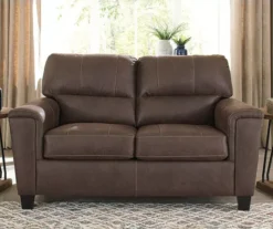 Signature Design By Ashley Navi Faux Leather Loveseat -Chic Furniture Store 810587484 5