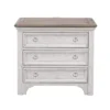 Glendale Estates 3-Drawer Nightstand With USB Charging -Chic Furniture Store 810588173 1