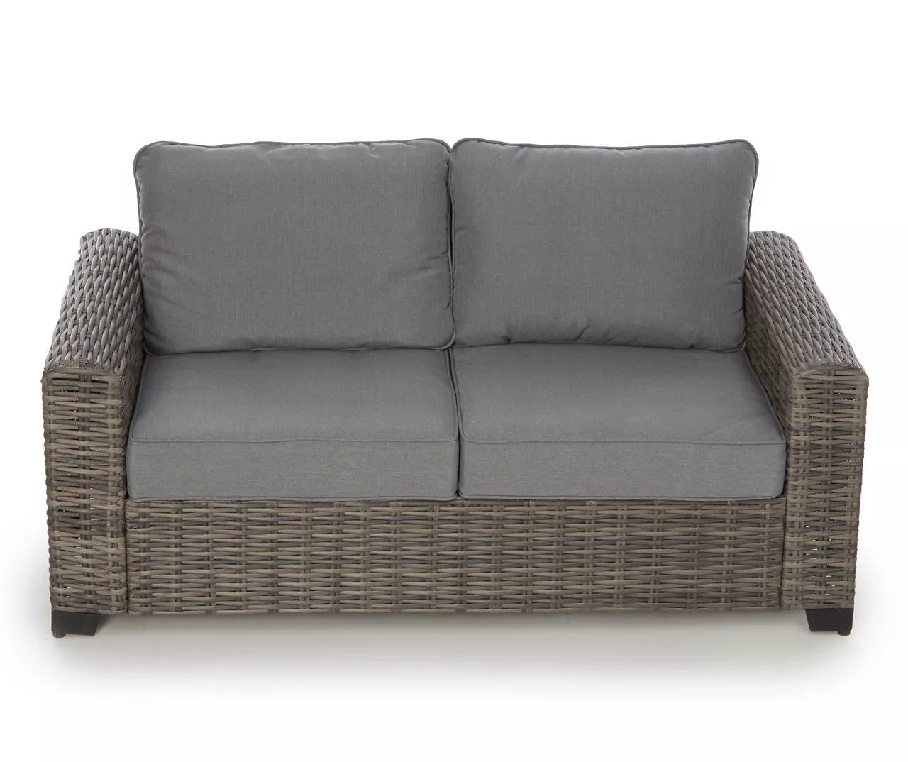 Broyhill Pembroke All-Weather Wicker Cushioned Patio Loveseat 4 Broyhill Pembroke All-Weather Wicker Cushioned Patio Loveseat - Image 2