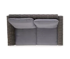 Broyhill Pembroke All-Weather Wicker Cushioned Patio Loveseat 32 Broyhill Pembroke All-Weather Wicker Cushioned Patio Loveseat -Chic Furniture Store 810588207 0486 A8 6