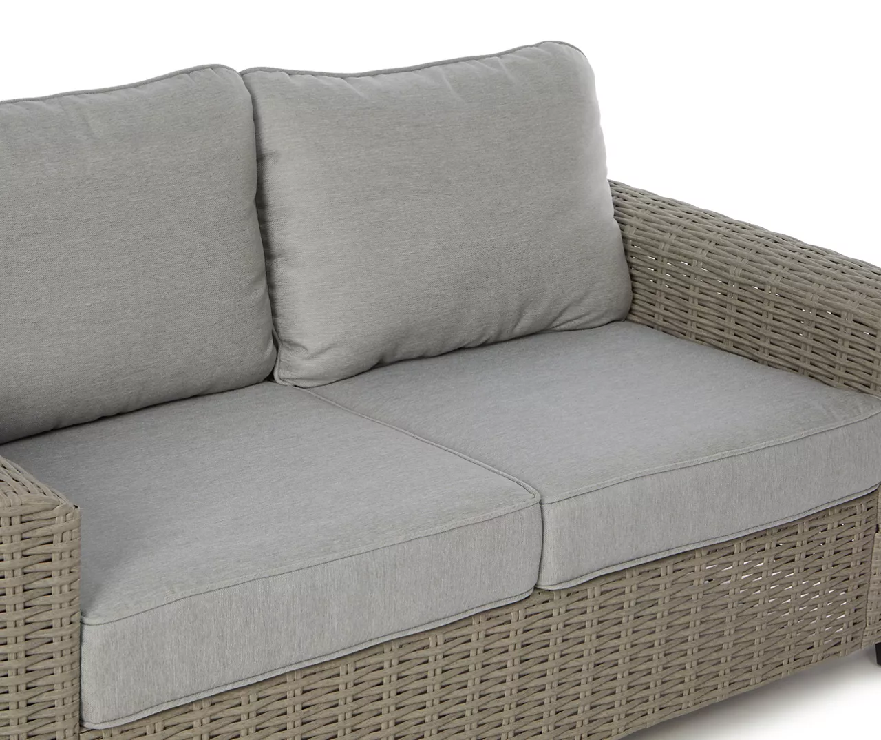 Broyhill Pembroke All-Weather Wicker Cushioned Patio Loveseat 8 Broyhill Pembroke All-Weather Wicker Cushioned Patio Loveseat - Image 6