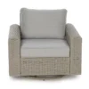 Broyhill Pembroke All-Weather Wicker Cushioned Patio Swivel Glider Chair 2 Broyhill Pembroke All-Weather Wicker Cushioned Patio Swivel Glider Chair -Chic Furniture Store 810588252 0436 A8 1