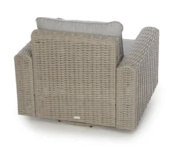 Broyhill Pembroke All-Weather Wicker Cushioned Patio Swivel Glider Chair -Chic Furniture Store 810588252 0436 A8 3