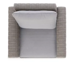 Broyhill Pembroke All-Weather Wicker Cushioned Patio Swivel Glider Chair -Chic Furniture Store 810588252 0436 A8 6