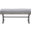 Pembroke Steel Cushioned Patio Dining Bench -Chic Furniture Store 810588673 LawnNGarden Ecomm 090722 Roy A0 1