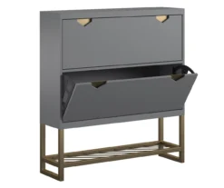 CosmoLiving Brielle Entryway Shoe Storage Cabinet 16 CosmoLiving Brielle Entryway Shoe Storage Cabinet -Chic Furniture Store 810589010 4
