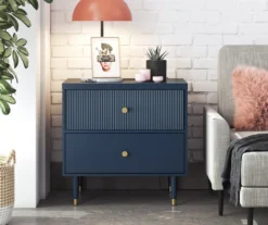 Elizabeth Navy Nightstand -Chic Furniture Store 810589213 3