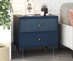 Elizabeth Navy Nightstand -Chic Furniture Store 810589213 6