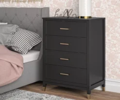 CosmoLiving Westerleigh 4-Drawer Dresser 36 CosmoLiving Westerleigh 4-Drawer Dresser -Chic Furniture Store 810589233 5
