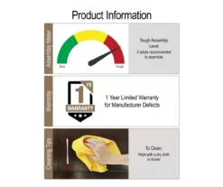 CosmoLiving Westerleigh 6-Drawer Dresser -Chic Furniture Store 810589234 1