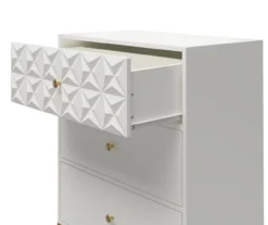 Blair White 3-Drawer Dresser 11 Blair White 3-Drawer Dresser -Chic Furniture Store 810589237 1