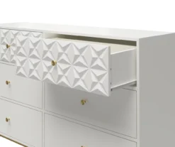 Blair White 6-Drawer Dresser -Chic Furniture Store 810589238 1