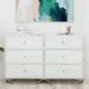 Blair White 6-Drawer Dresser -Chic Furniture Store 810589238 6